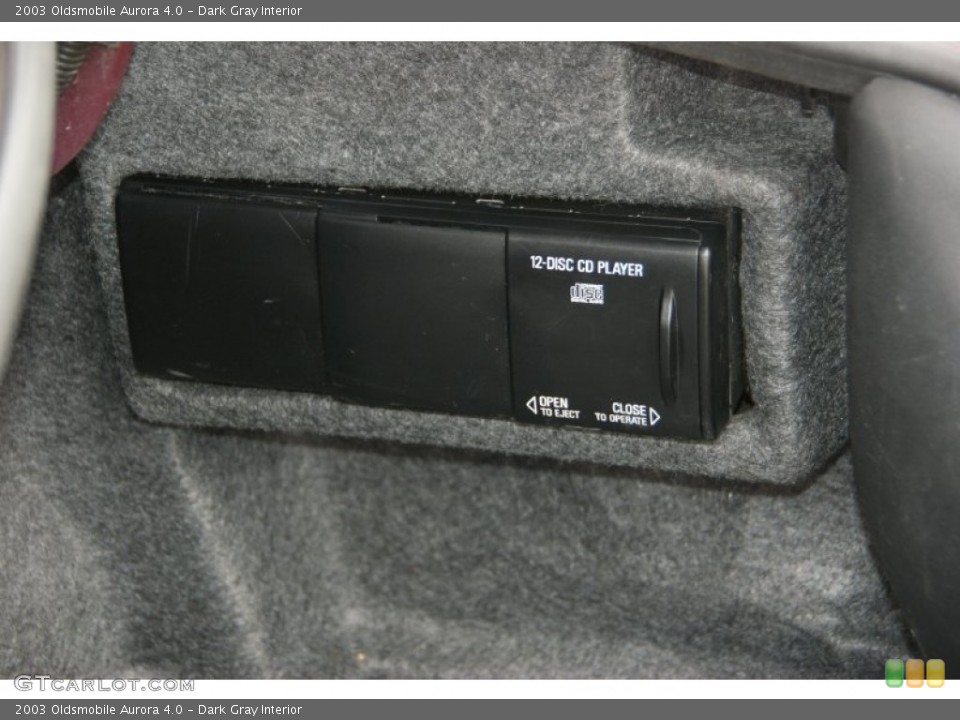 Dark Gray Interior Controls for the 2003 Oldsmobile Aurora 4.0 #91456686