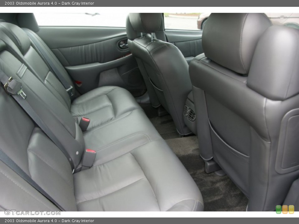 Dark Gray Interior Rear Seat for the 2003 Oldsmobile Aurora 4.0 #91456708