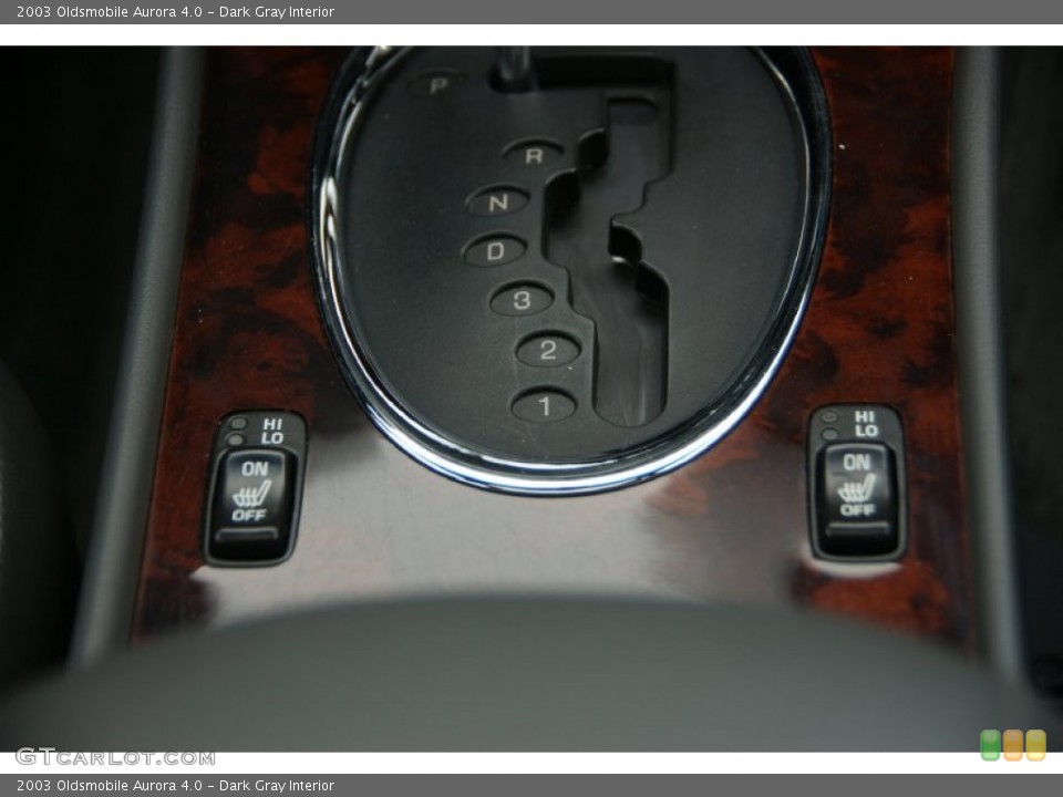 Dark Gray Interior Controls for the 2003 Oldsmobile Aurora 4.0 #91456804