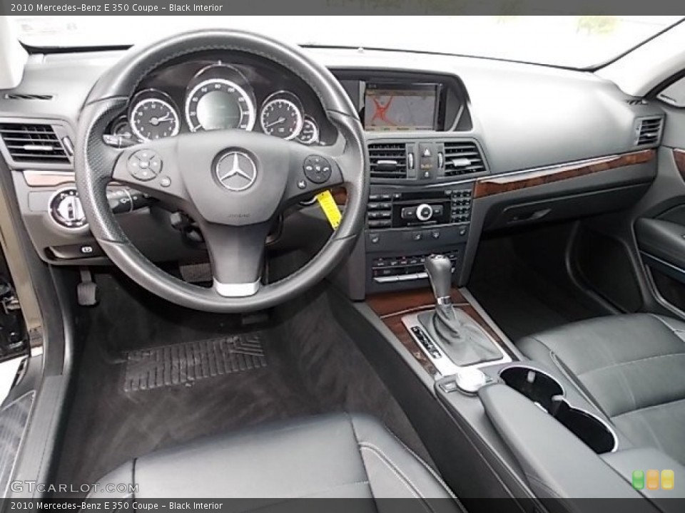 Black Interior Photo for the 2010 Mercedes-Benz E 350 Coupe #91462663
