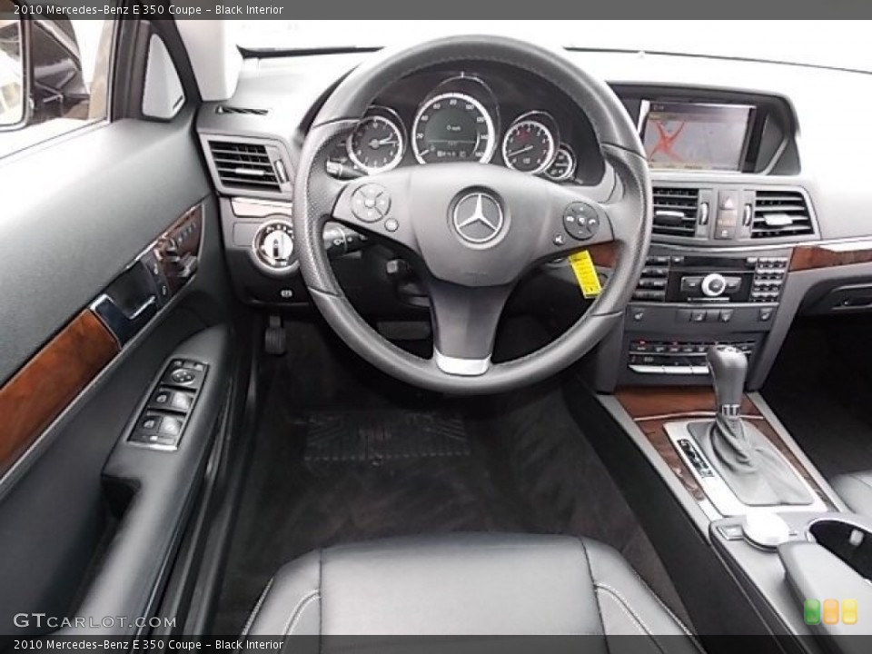 Black Interior Steering Wheel for the 2010 Mercedes-Benz E 350 Coupe #91462873