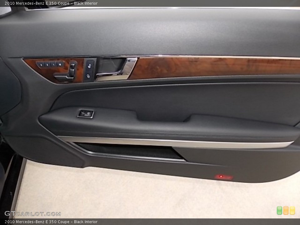 Black Interior Door Panel for the 2010 Mercedes-Benz E 350 Coupe #91463053
