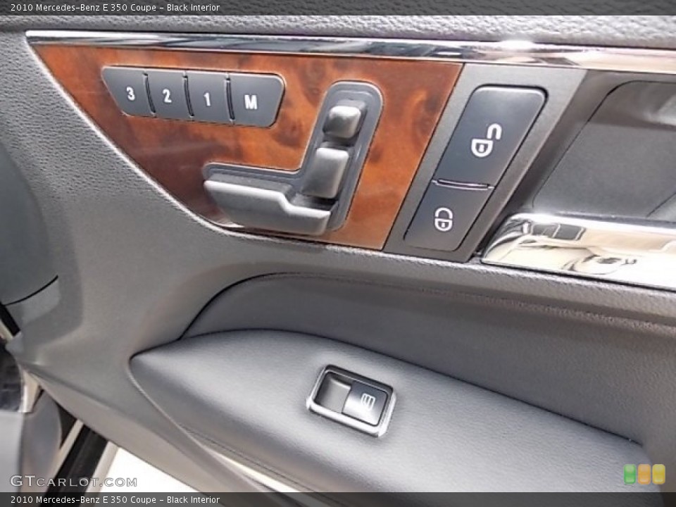 Black Interior Controls for the 2010 Mercedes-Benz E 350 Coupe #91463077