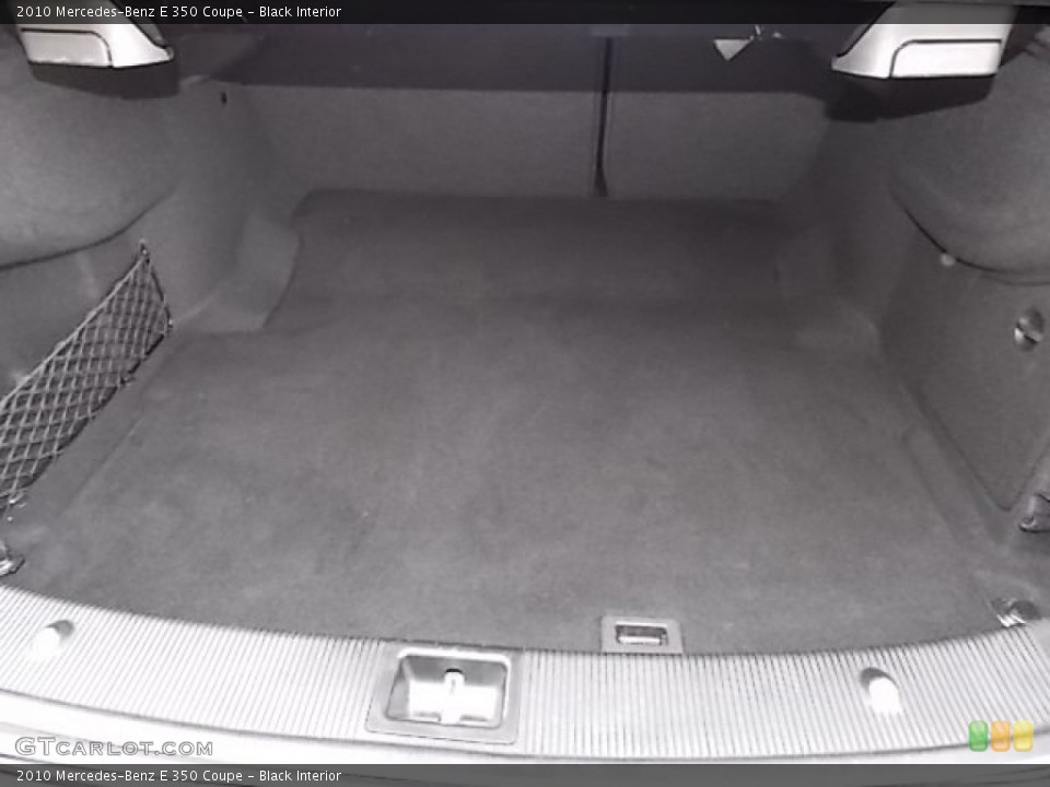 Black Interior Trunk for the 2010 Mercedes-Benz E 350 Coupe #91463134
