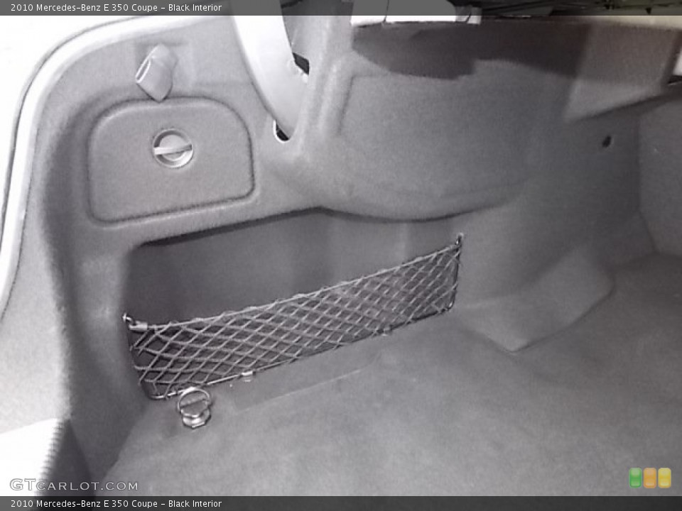 Black Interior Trunk for the 2010 Mercedes-Benz E 350 Coupe #91463158