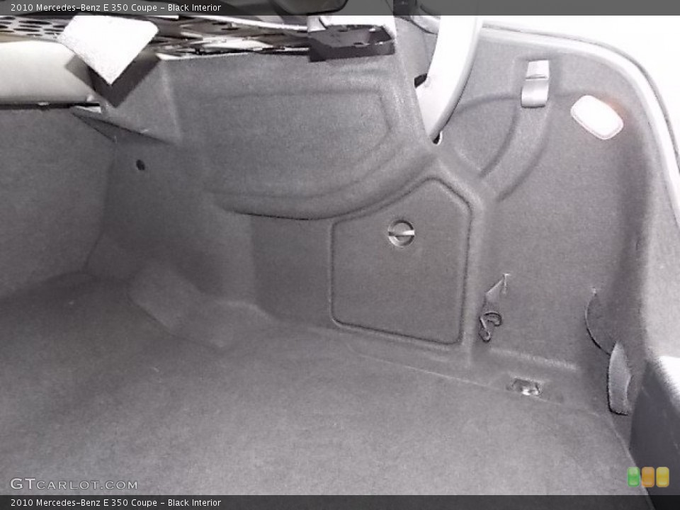 Black Interior Trunk for the 2010 Mercedes-Benz E 350 Coupe #91463179
