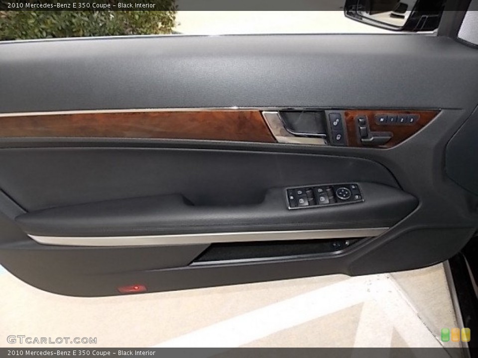 Black Interior Door Panel for the 2010 Mercedes-Benz E 350 Coupe #91463272