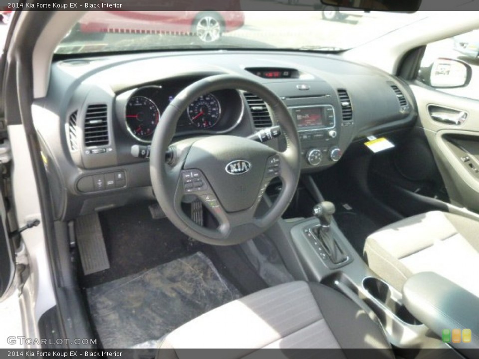 Black Interior Prime Interior for the 2014 Kia Forte Koup EX #91465939