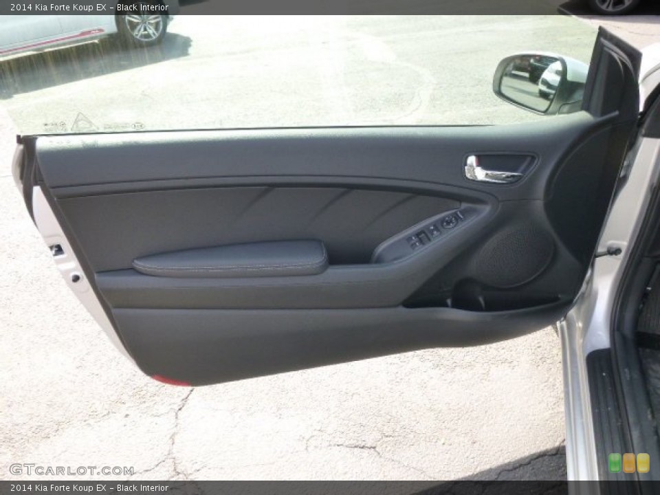 Black Interior Door Panel for the 2014 Kia Forte Koup EX #91465960