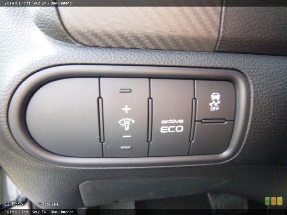 Black Interior Controls for the 2014 Kia Forte Koup EX #91465996