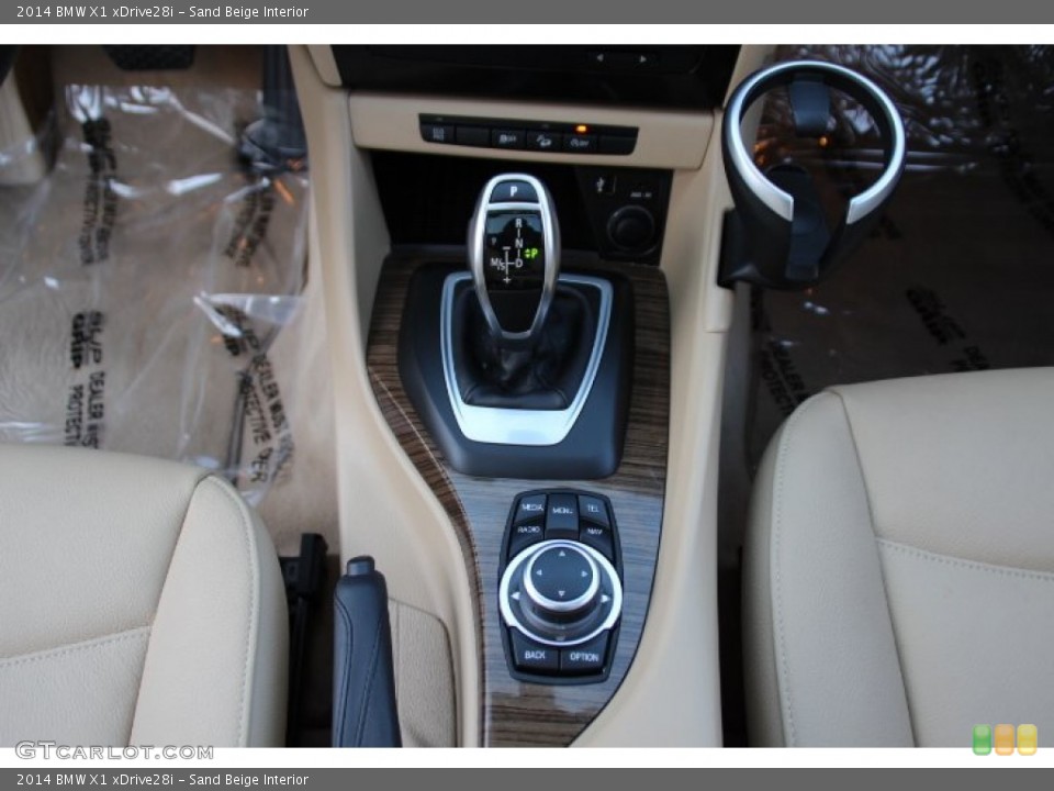 Sand Beige Interior Transmission for the 2014 BMW X1 xDrive28i #91474225