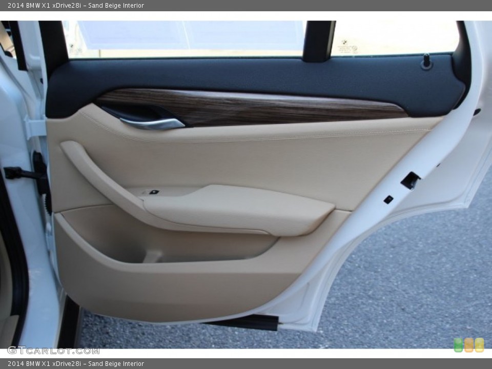 Sand Beige Interior Door Panel for the 2014 BMW X1 xDrive28i #91474390