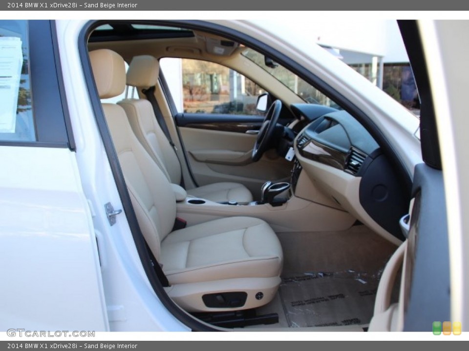 Sand Beige Interior Front Seat for the 2014 BMW X1 xDrive28i #91474476