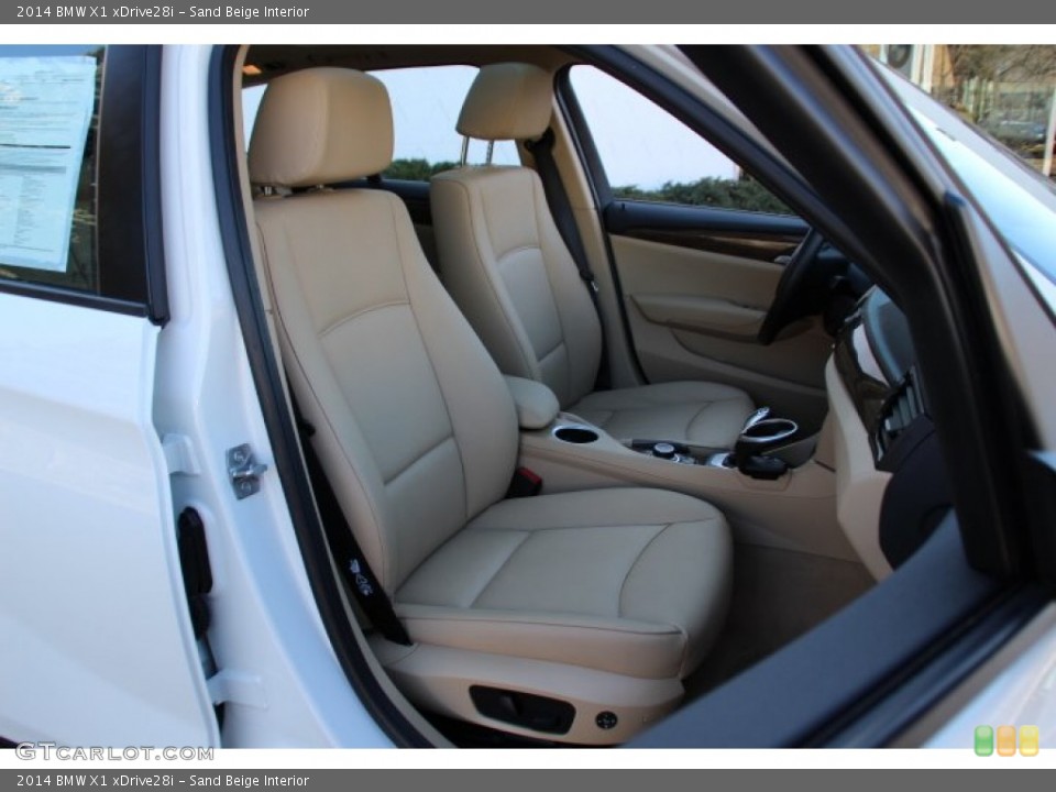 Sand Beige Interior Front Seat for the 2014 BMW X1 xDrive28i #91474495