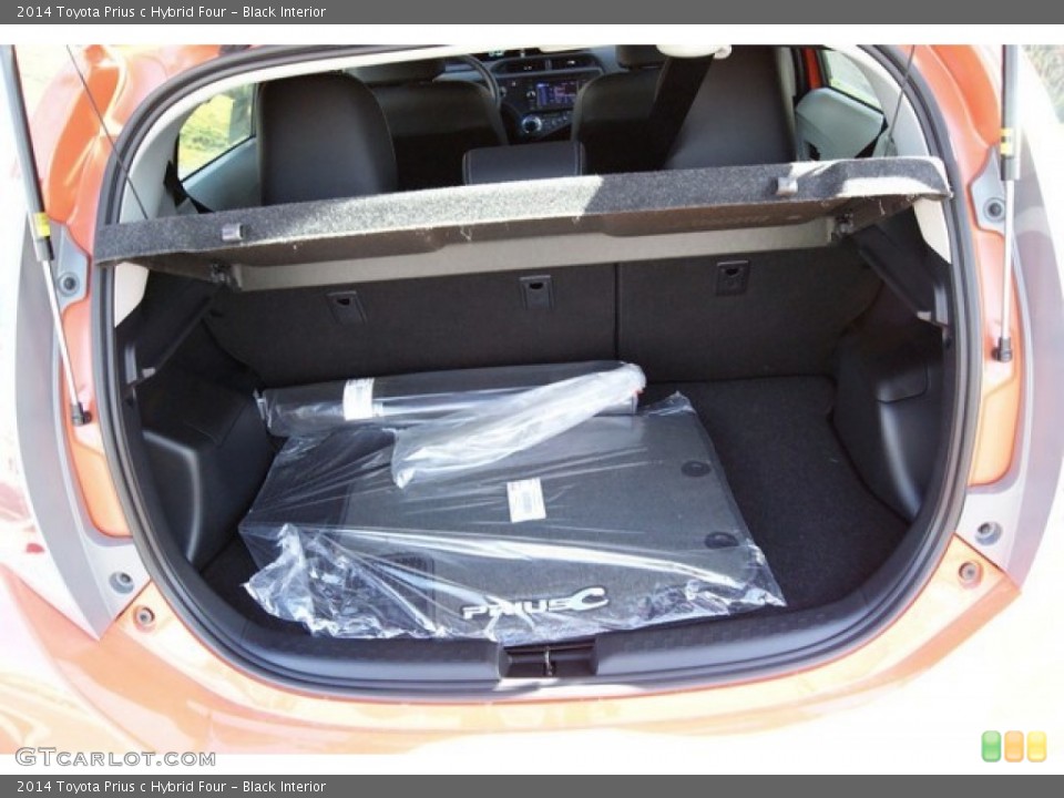 Black Interior Trunk for the 2014 Toyota Prius c Hybrid Four #91478794