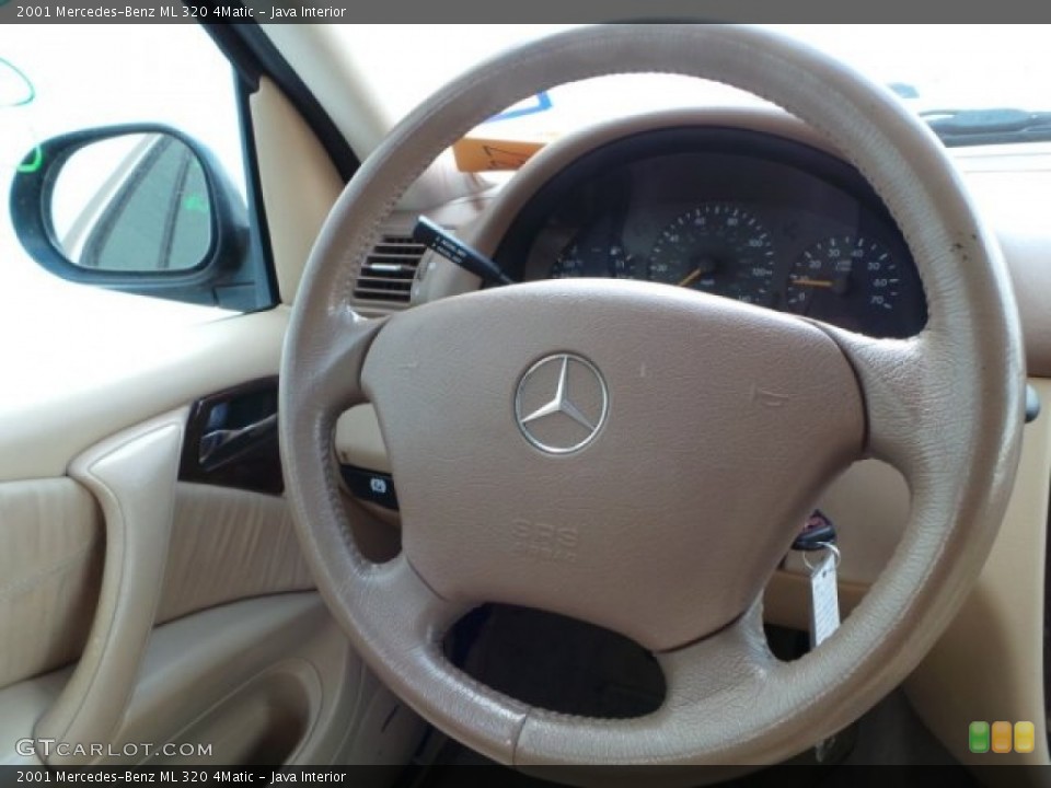 Java Interior Steering Wheel for the 2001 Mercedes-Benz ML 320 4Matic #91480444