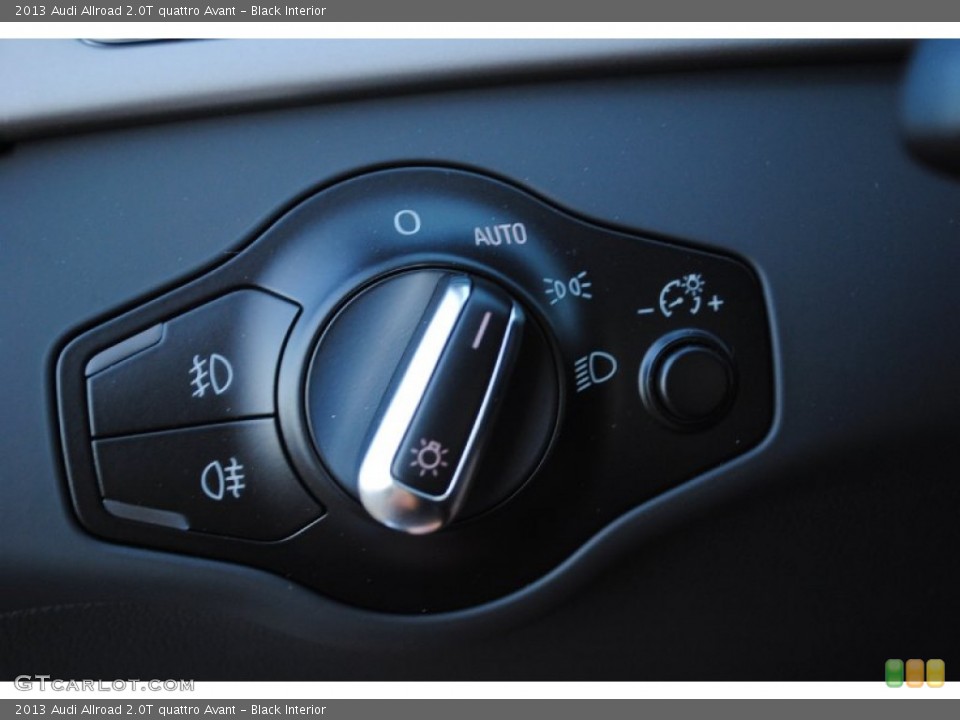 Black Interior Controls for the 2013 Audi Allroad 2.0T quattro Avant #91485097