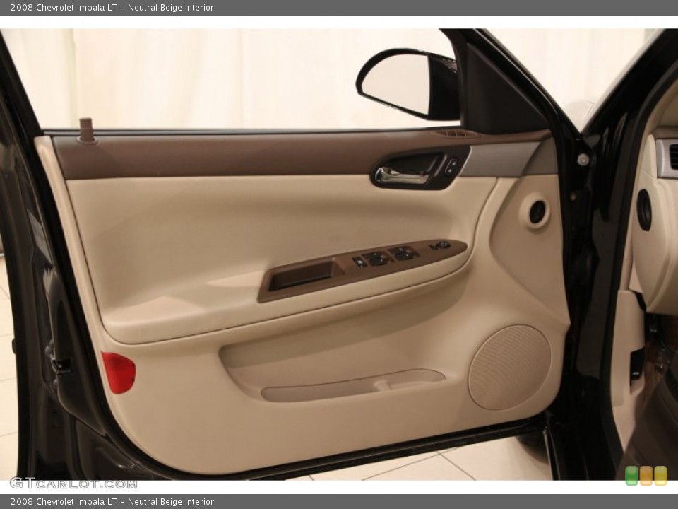 Neutral Beige Interior Door Panel for the 2008 Chevrolet Impala LT #91487536