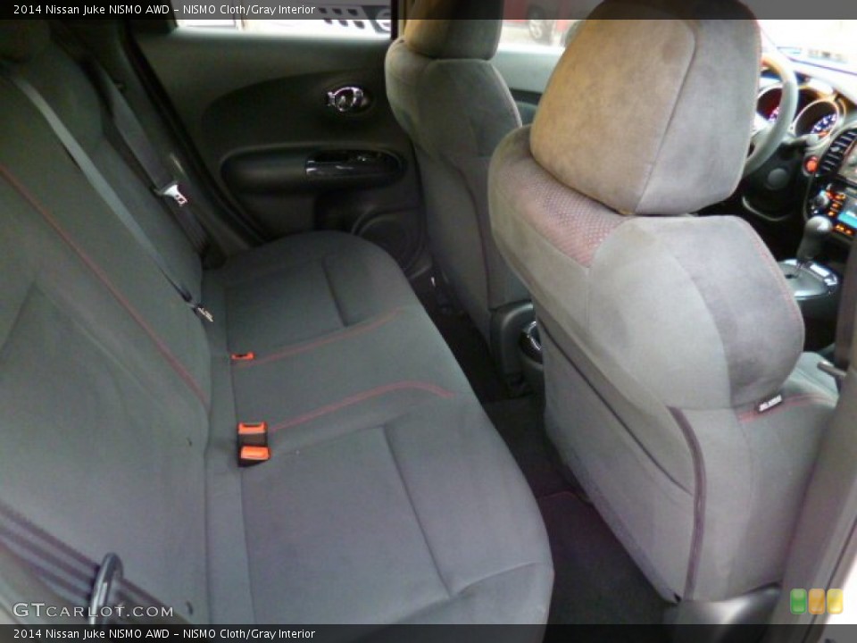 NISMO Cloth/Gray Interior Rear Seat for the 2014 Nissan Juke NISMO AWD #91502392