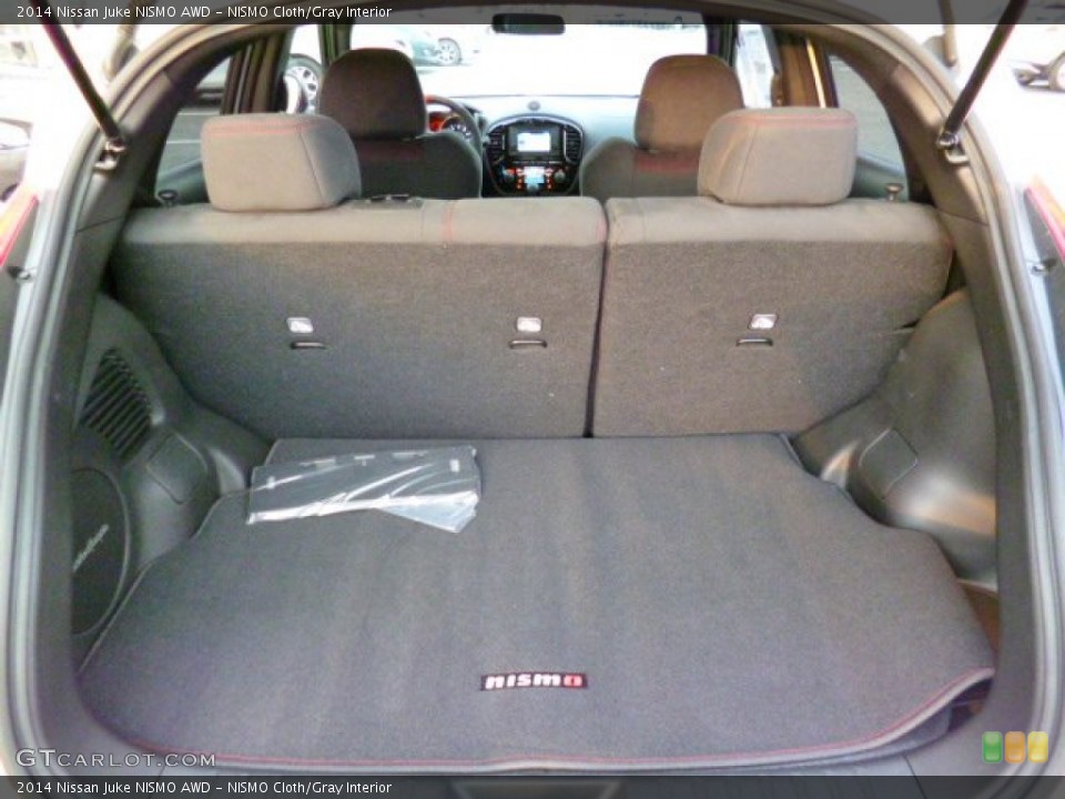 NISMO Cloth/Gray Interior Trunk for the 2014 Nissan Juke NISMO AWD #91502416