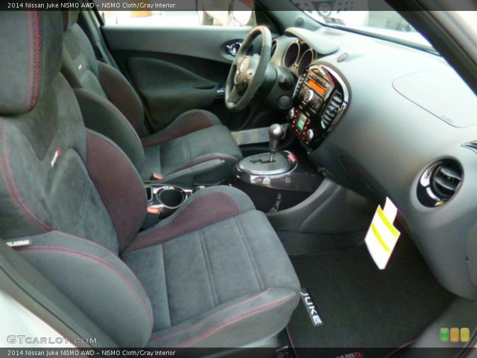 NISMO Cloth/Gray Interior Front Seat for the 2014 Nissan Juke NISMO AWD #91502749