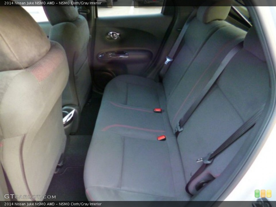 NISMO Cloth/Gray Interior Rear Seat for the 2014 Nissan Juke NISMO AWD #91502800