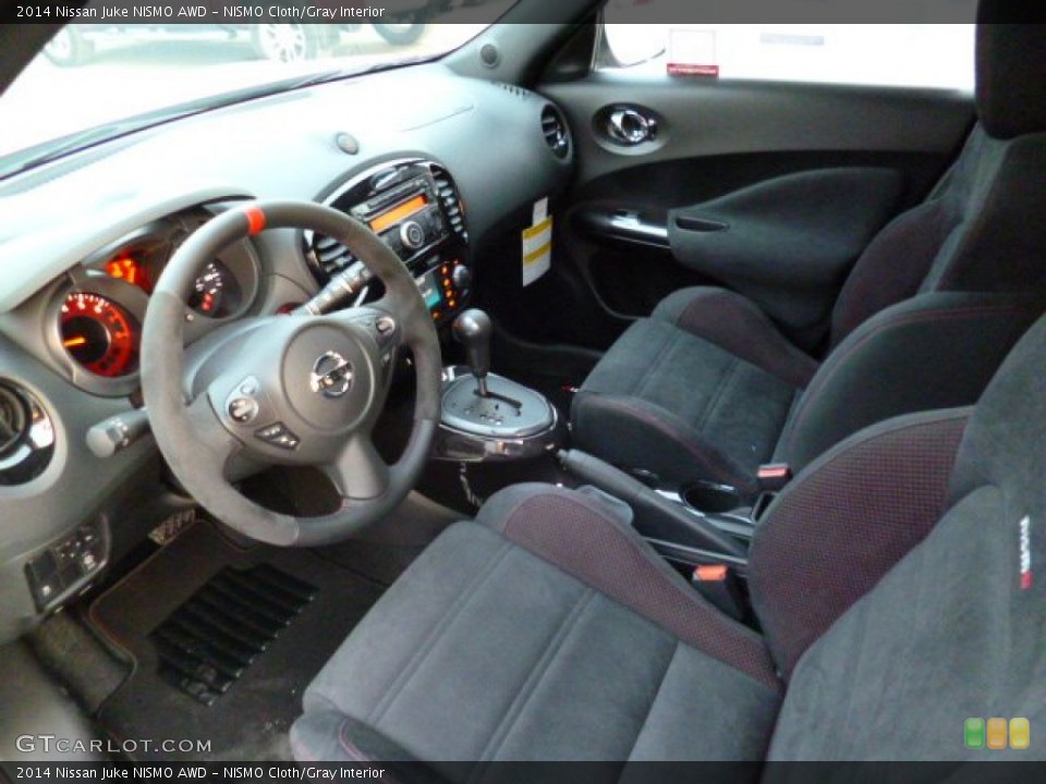 NISMO Cloth/Gray Interior Prime Interior for the 2014 Nissan Juke NISMO AWD #91502849