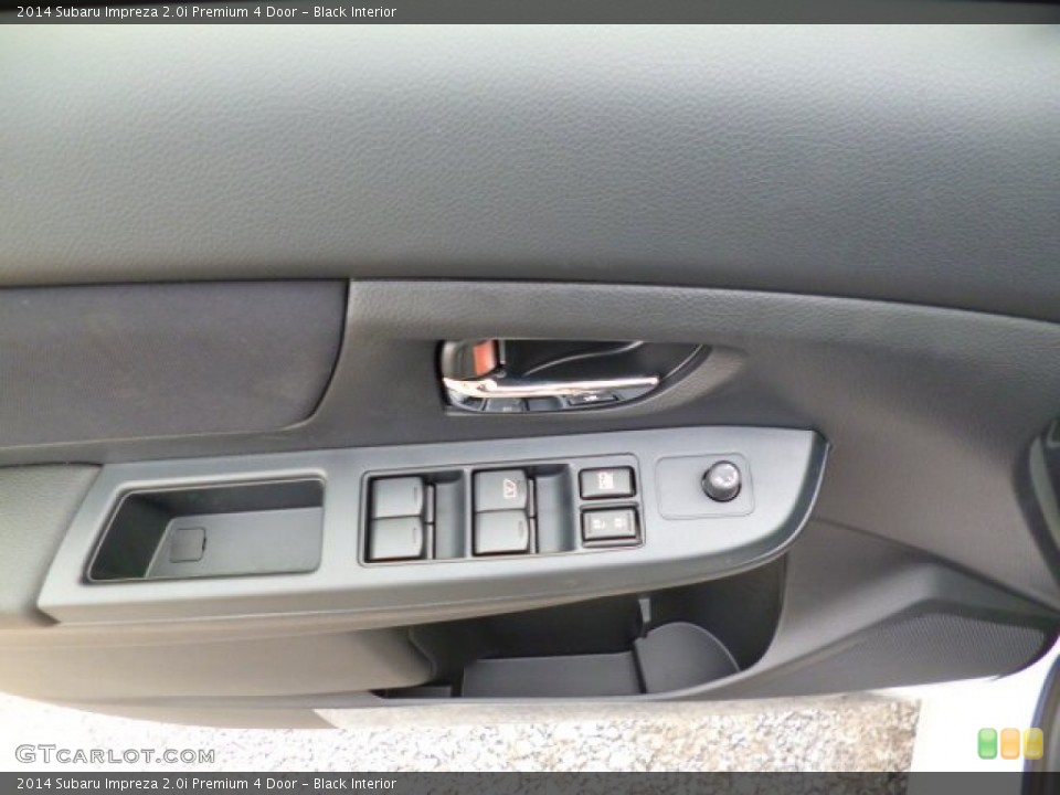 Black Interior Controls for the 2014 Subaru Impreza 2.0i Premium 4 Door #91510990