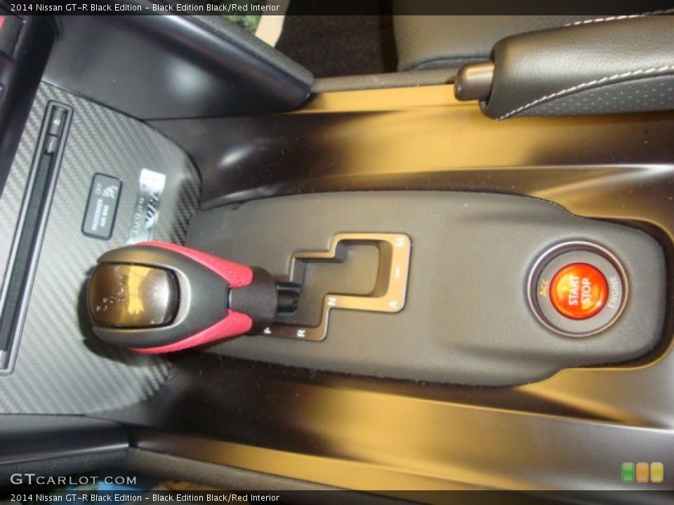 Black Edition Black/Red Interior Transmission for the 2014 Nissan GT-R Black Edition #91518876