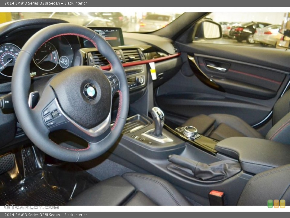 Black Interior Photo for the 2014 BMW 3 Series 328i Sedan #91521773