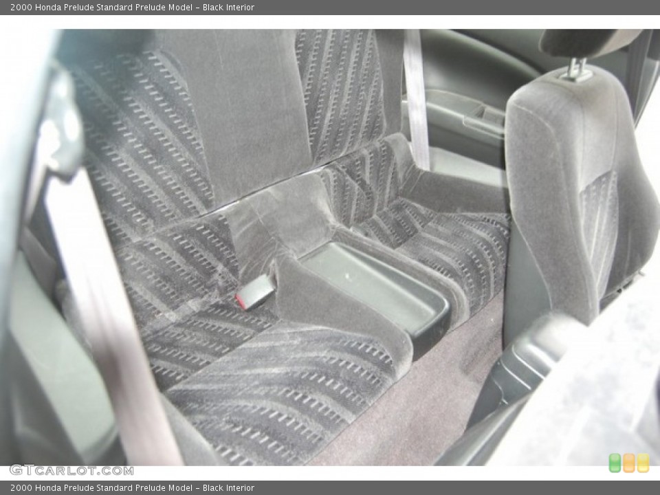 Black Interior Rear Seat for the 2000 Honda Prelude  #91522418