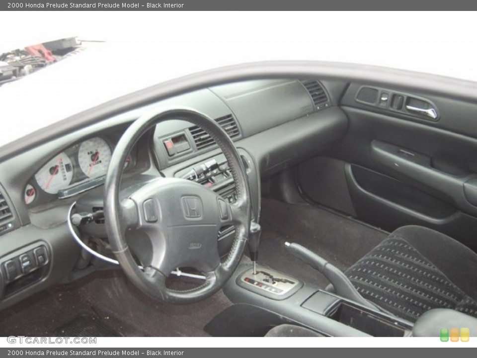 Black 2000 Honda Prelude Interiors