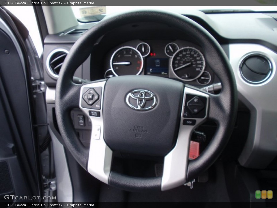 Graphite Interior Steering Wheel for the 2014 Toyota Tundra TSS CrewMax #91534670