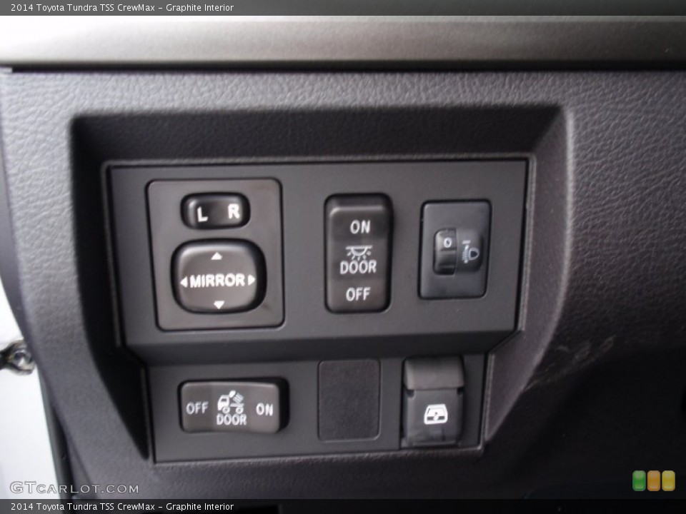 Graphite Interior Controls for the 2014 Toyota Tundra TSS CrewMax #91534715