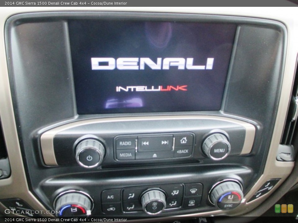 Cocoa/Dune Interior Controls for the 2014 GMC Sierra 1500 Denali Crew Cab 4x4 #91548110