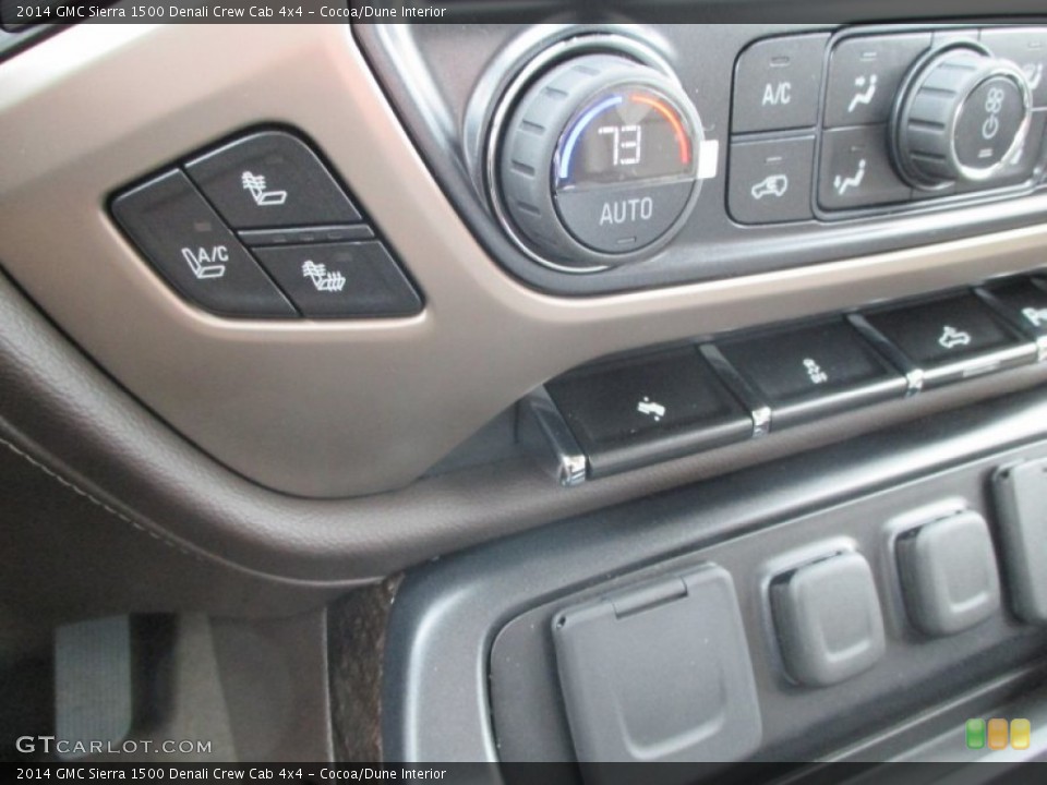 Cocoa/Dune Interior Controls for the 2014 GMC Sierra 1500 Denali Crew Cab 4x4 #91548296