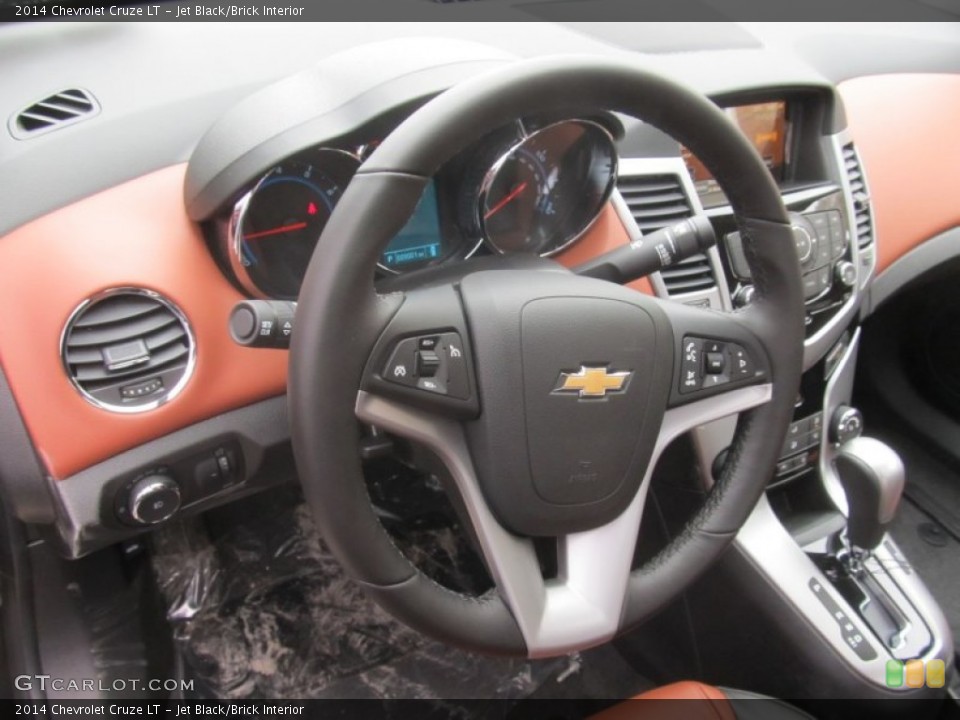 Jet Black/Brick Interior Dashboard for the 2014 Chevrolet Cruze LT #91556639
