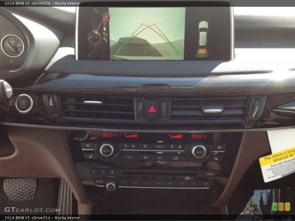 Mocha Interior Controls for the 2014 BMW X5 xDrive35d #91561292