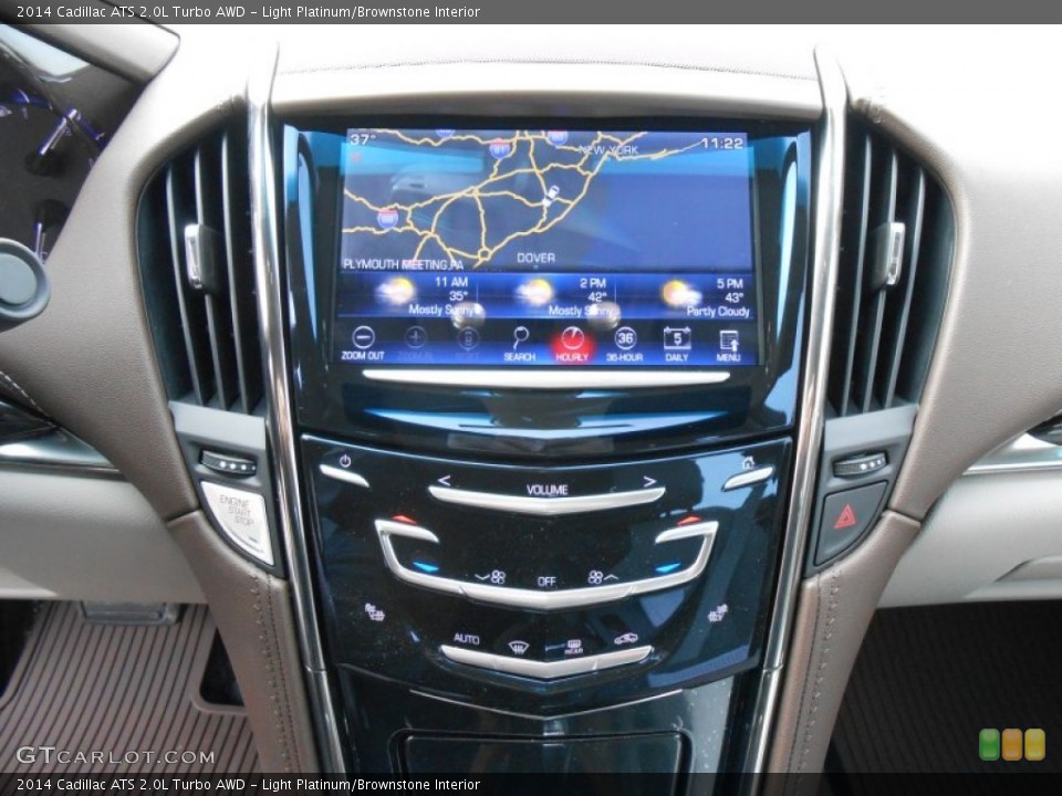 Light Platinum/Brownstone Interior Controls for the 2014 Cadillac ATS 2.0L Turbo AWD #91563083