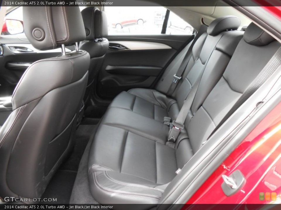 Jet Black/Jet Black Interior Rear Seat for the 2014 Cadillac ATS 2.0L Turbo AWD #91563338