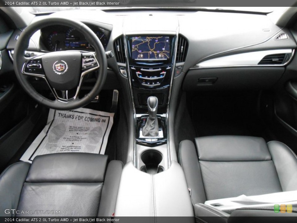 Jet Black/Jet Black Interior Dashboard for the 2014 Cadillac ATS 2.0L Turbo AWD #91563359