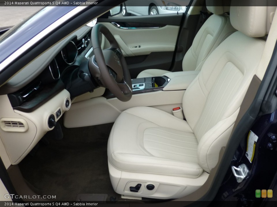 Sabbia Interior Photo for the 2014 Maserati Quattroporte S Q4 AWD #91574801