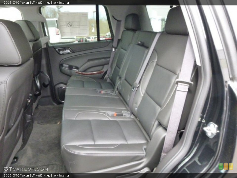 Jet Black Interior Rear Seat for the 2015 GMC Yukon SLT 4WD #91576132