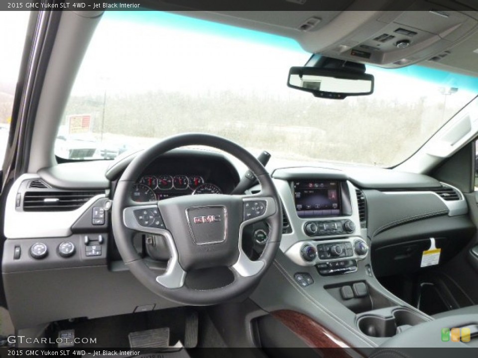 Jet Black Interior Dashboard for the 2015 GMC Yukon SLT 4WD #91576144