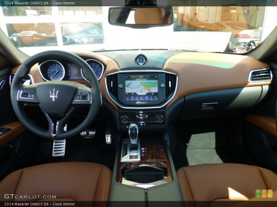 Cuoio Interior Dashboard for the 2014 Maserati Ghibli S Q4 #91576790