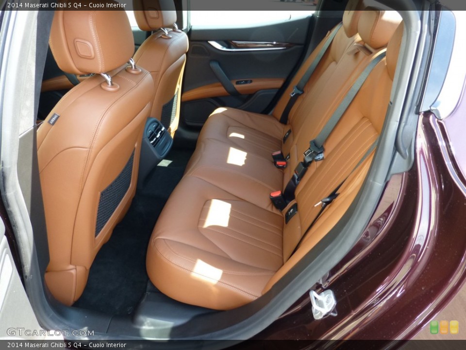 Cuoio Interior Rear Seat for the 2014 Maserati Ghibli S Q4 #91576859