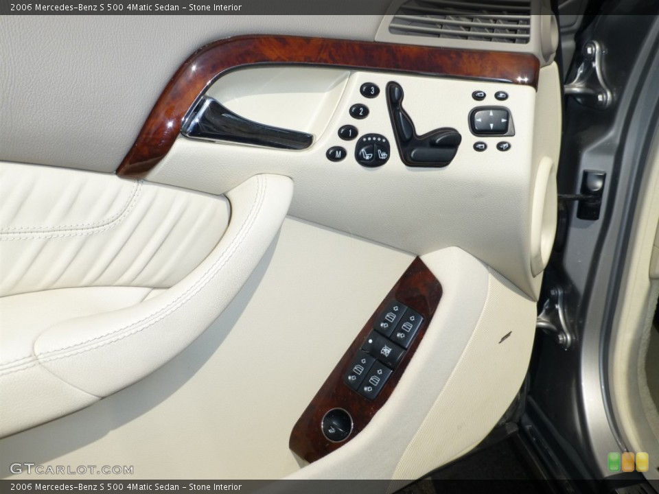 Stone Interior Controls for the 2006 Mercedes-Benz S 500 4Matic Sedan #91577261