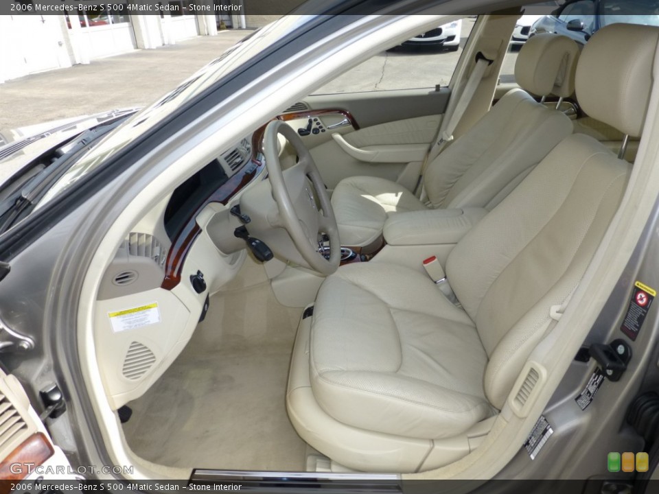 Stone Interior Photo for the 2006 Mercedes-Benz S 500 4Matic Sedan #91577327