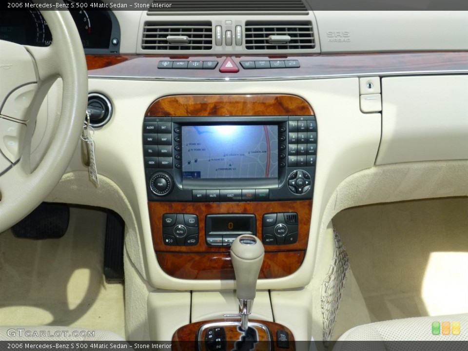Stone Interior Controls for the 2006 Mercedes-Benz S 500 4Matic Sedan #91577479
