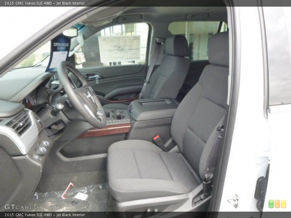 Jet Black Interior Photo for the 2015 GMC Yukon SLE 4WD #91577538